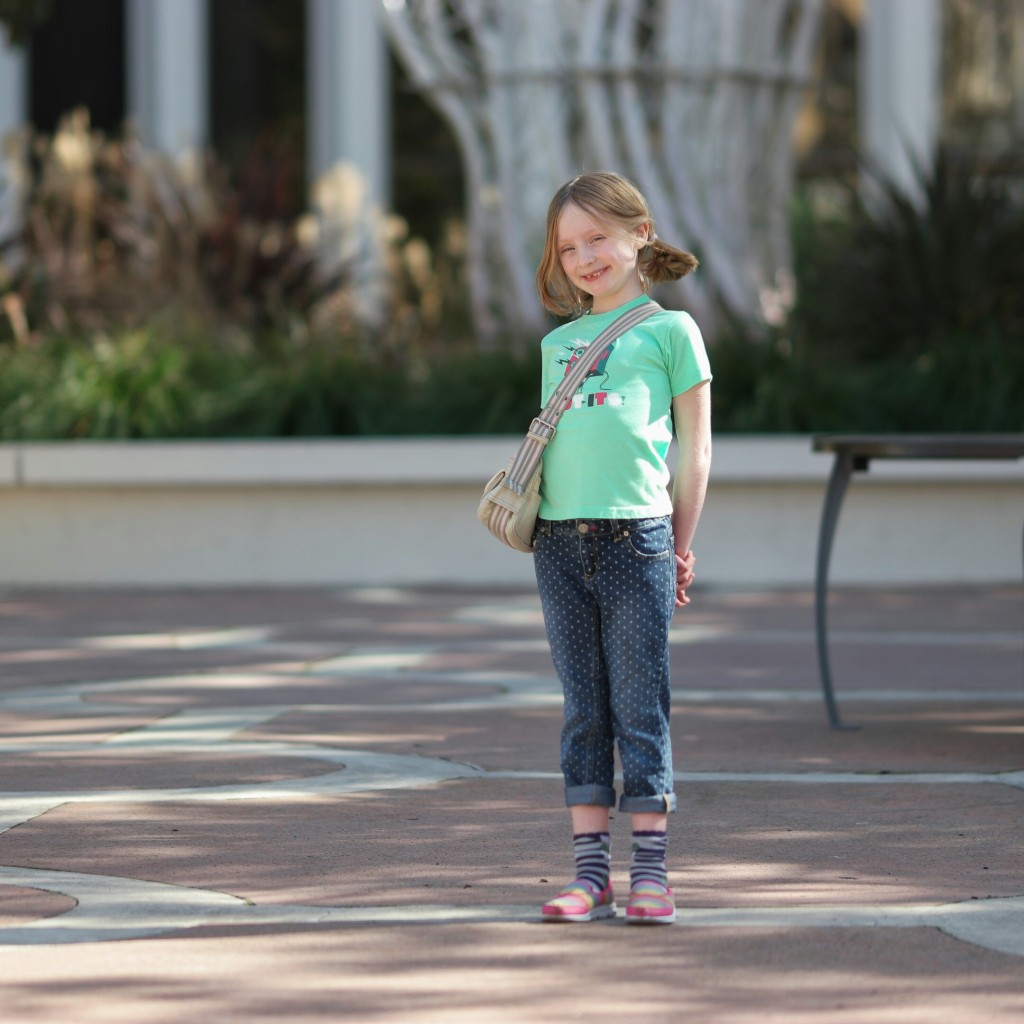 Photo of daughter in Palo Alto