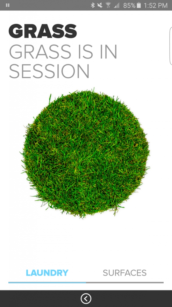 Clorox MyStain App Screenshot Grass Stain