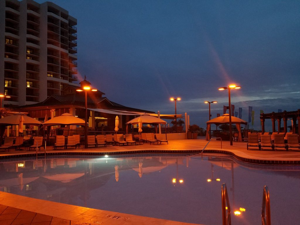 Woman on the beach with a cigarette story Hilton Sandestin