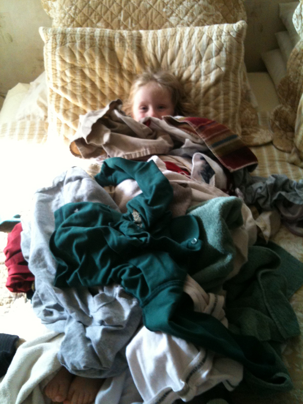 Wordless Wednesday – Cool Kid, Hot Laundry