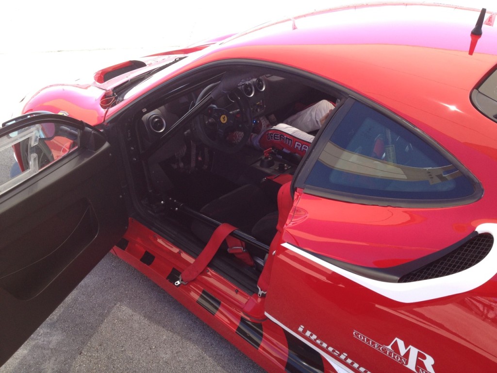 Jeff Bogle_OWTK_Getting In Dream Racing Ferrari F430 GT