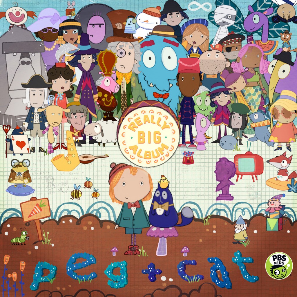 Peg + Cat PBS Kids Really Big Album Art