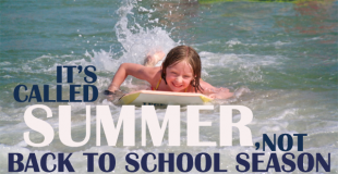 Remember When July was Called Summer Break not Back To School Season?