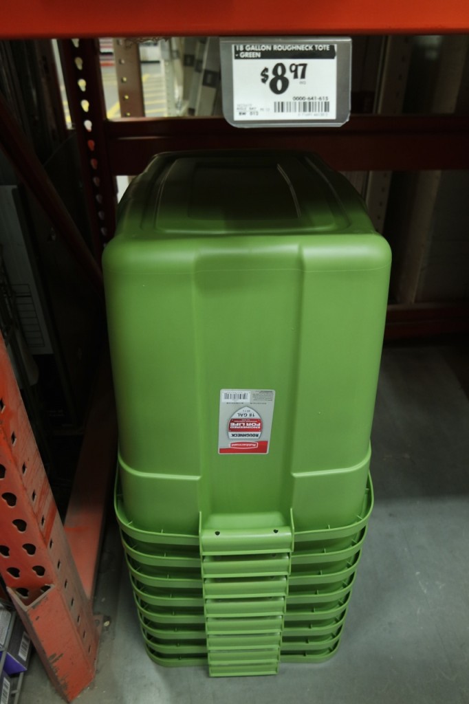 https://owtk.com/wp-content/uploads/2014/08/Green-Rubbermaid-Roughneck-18-Gallon-Storage-Tote-on-Shelf-at-Home-Depot-682x1024.jpg
