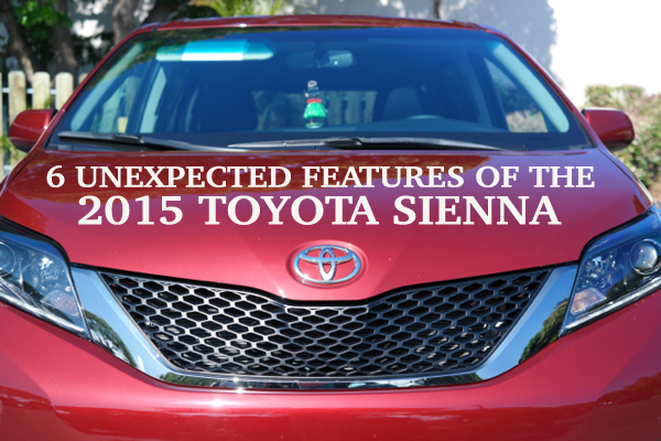 6 Unexpected Features of the 2015 Toyota Sienna