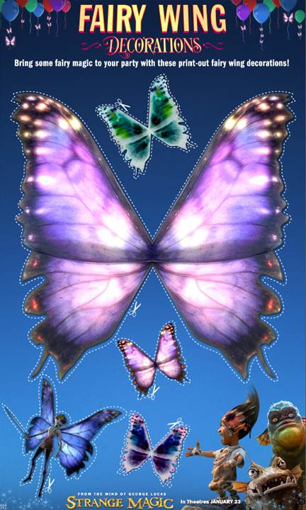 Strange Magic_Fairy Wing Decorations