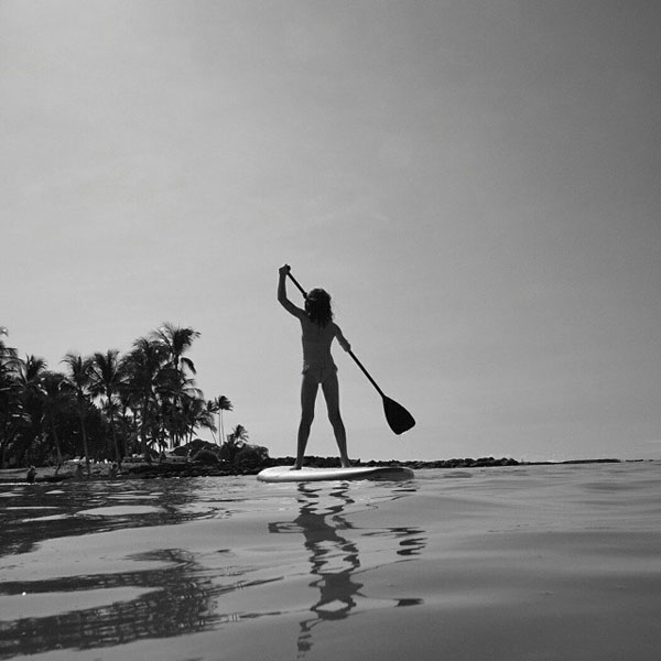Fairmont Orchid Resort Review Paddleboarding Photo