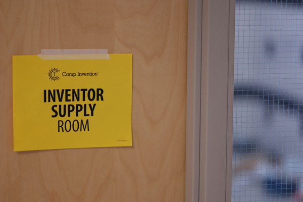 Live from 2015 Camp Invention Inventors Supply Room