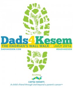 Dads4Kesem Hadrian's Wall Walk