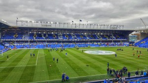 Everton FC Goodison Park Interior View Arsenal PreMatch March 2016