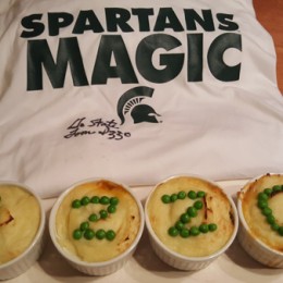 OWTK Recipe Box and Contest: March Madness Spartans Turkey Shepherd’s Pie Appetizer Recipe