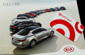Kia Ride and Drive Gift Card