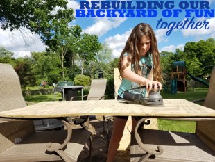 Rebuilding Our Backyard of Fun Together