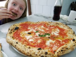 Day in Italy with Kids Naples Pizza Pie