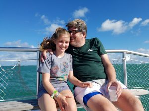 VeryBerryCheerios Dad daughter bond travel grand cayman