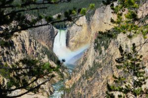 Nature's Perfect Rainbow Artist Point Yellowstone Grand Canyon