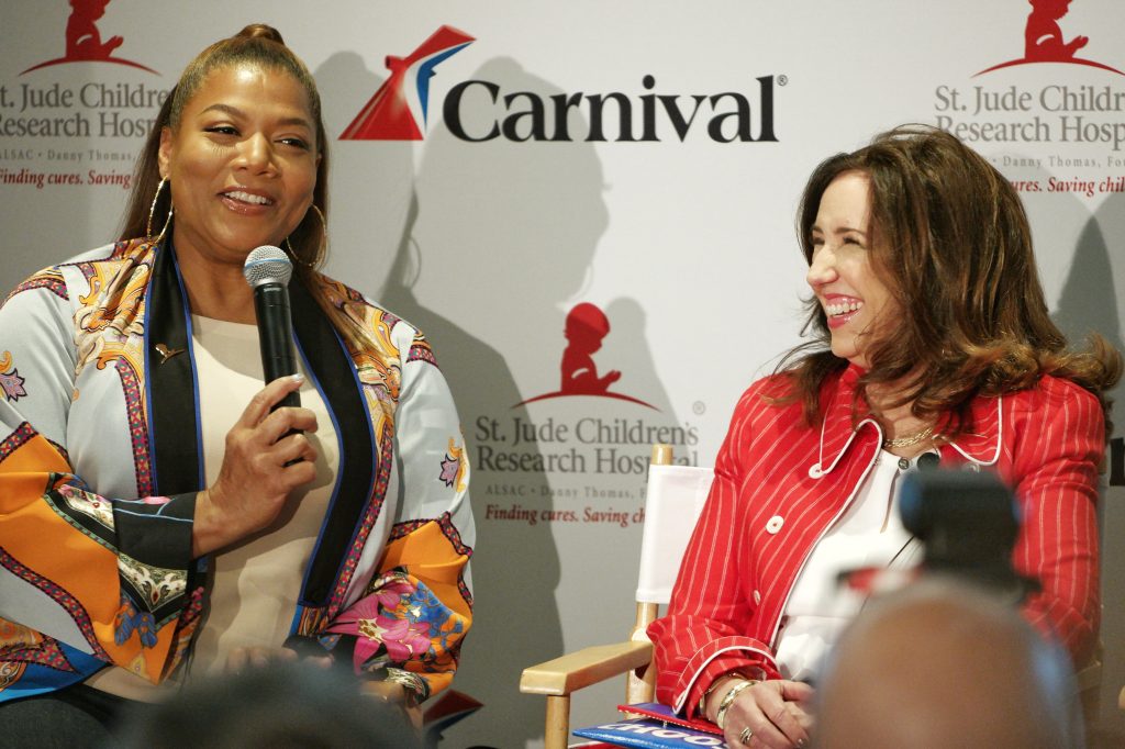 St. Jude Carnival Horizon Naming Ceremony with Queen Latifah and President Christine Duffy