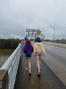 Mama's Kitchen Selma Alabama_Shape of Time_Walking over Pettus Bridge