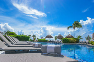 Rock Royalty Hard Rock Riviera Maya Resort Pool Chairs in Water